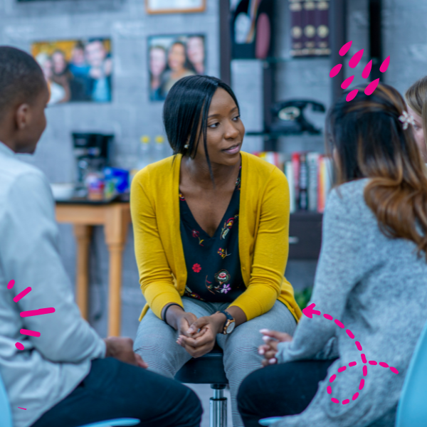 Image of people speaking